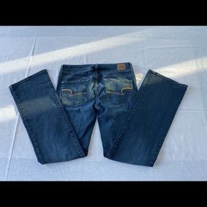 American Eagle jeans 6 slim boot super stretch AEO